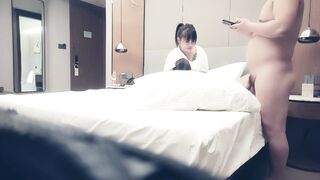 【赵总寻花】看多了校花嫩模换换口味，一看就是老鸡的丰满熟女鸡，进屋就关灯，被赵总一通狂干，真败火