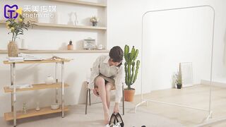 【天美传媒-TMW169】莉奈【淫荡痴女欲望解放 穿搭影片变成性爱记录】高清1080P原版首发【TMW169】