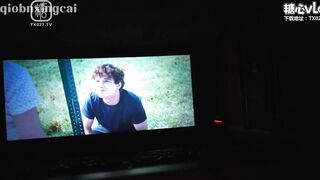 [糖心Vlog] 人妻的她 壹 电影院篇 约会人妻商场公厕激情性爱 - 桥本香菜