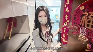 [糖心Vlog]【和平精英】保安的强行压制 游戏变成失身火线 屌丝男强制插穴 - Mini肉