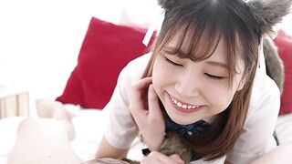 重金购买【网红-月野凪】全网首发【猫耳女学生】之【口交服务】高清无水原版