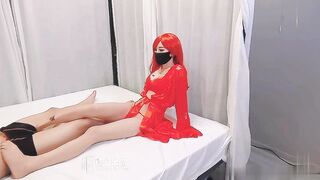 [糖心Vlog] 【淫娃欲姐】情欲四射网红尤物【甜心宝贝】骚母狗偷情，超刺激接电话做爱，老公我在跑步，蜜汁白虎被操的湿淋淋